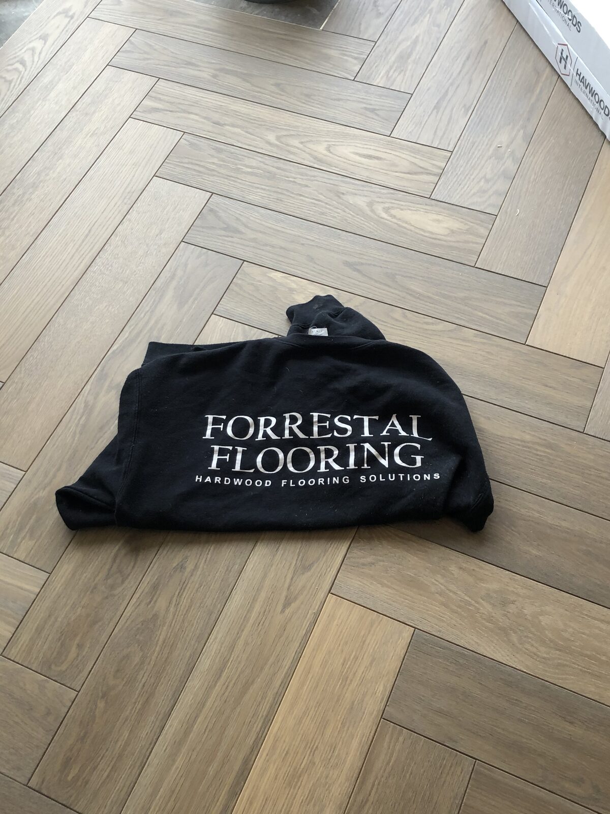 Engineered herringbone parquet