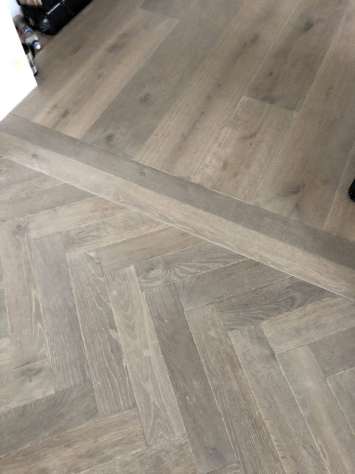 Engineered herringbone parquet