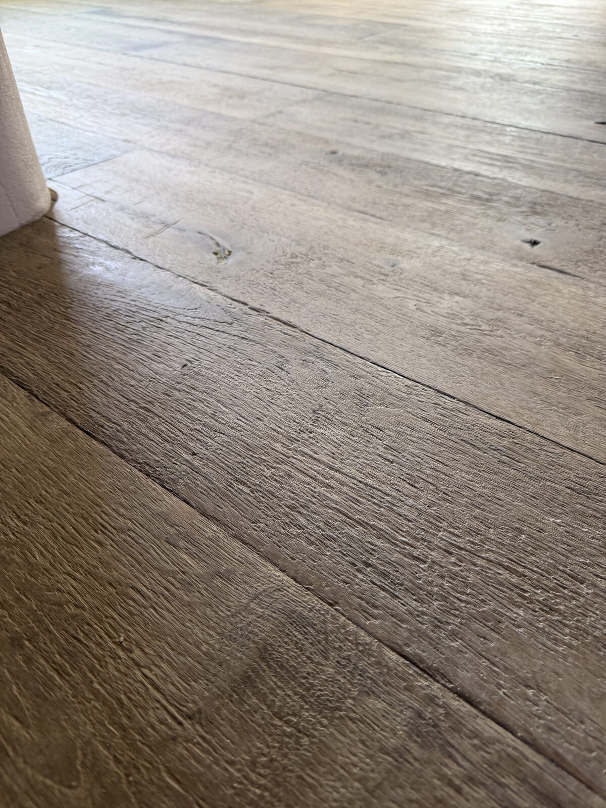 Rustic engineered plank flooring, of the kind we lay in Petworth homes