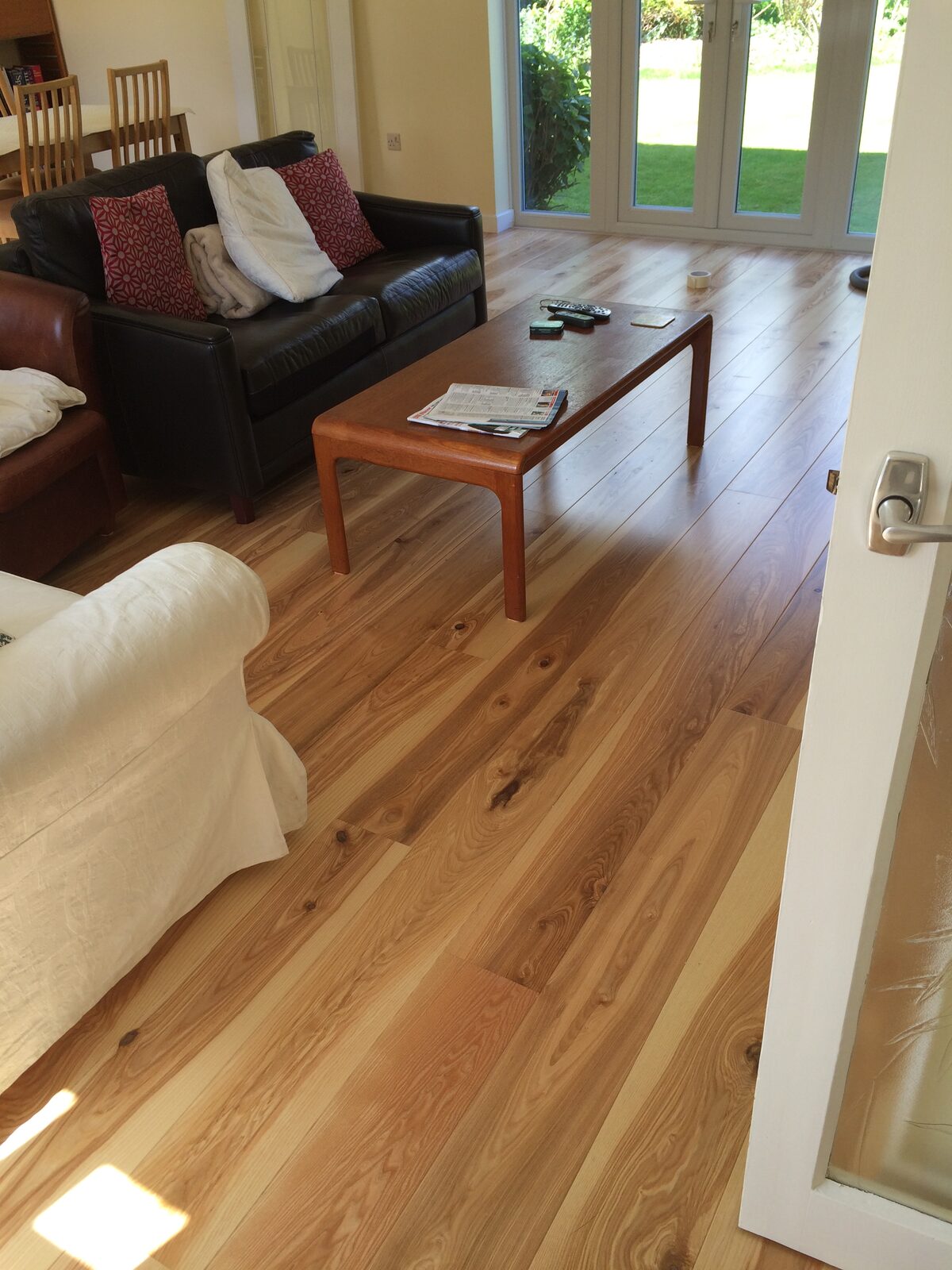 Pale blonde ash boards, Ash, Maple & Light Tones we install
