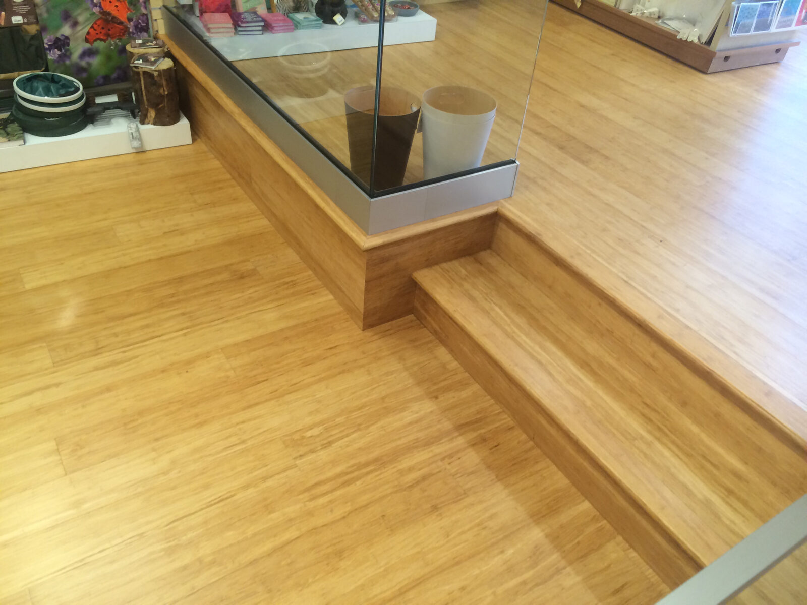 Bamboo flooring laid by Forrestal Flooring